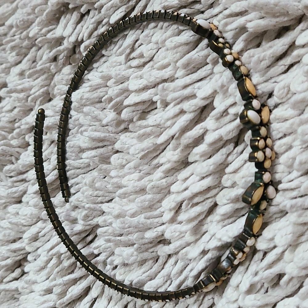 Vintage boho coil choker